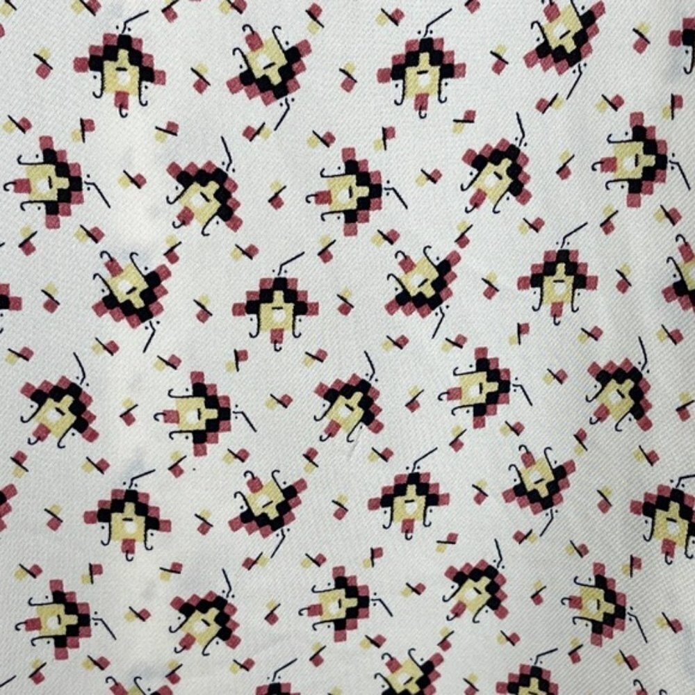 REISS PIA  TETRIS GEOMETRIC PRINT  BLOUSE TOP - Picture 4 of 14